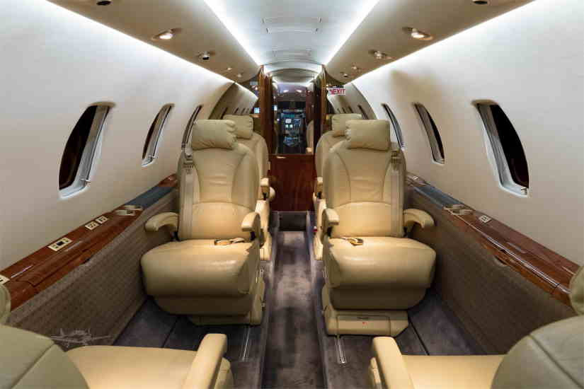 Cessna Citation XLS cabin