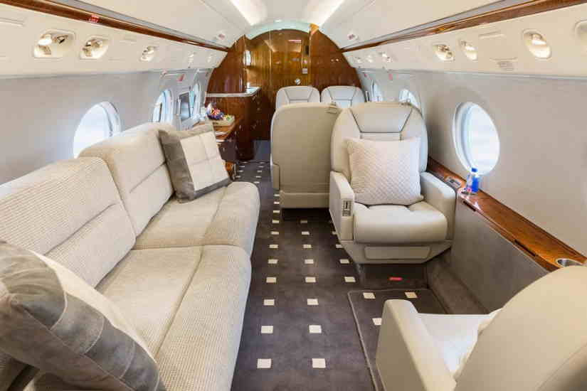 Gulfstream G350 cabin