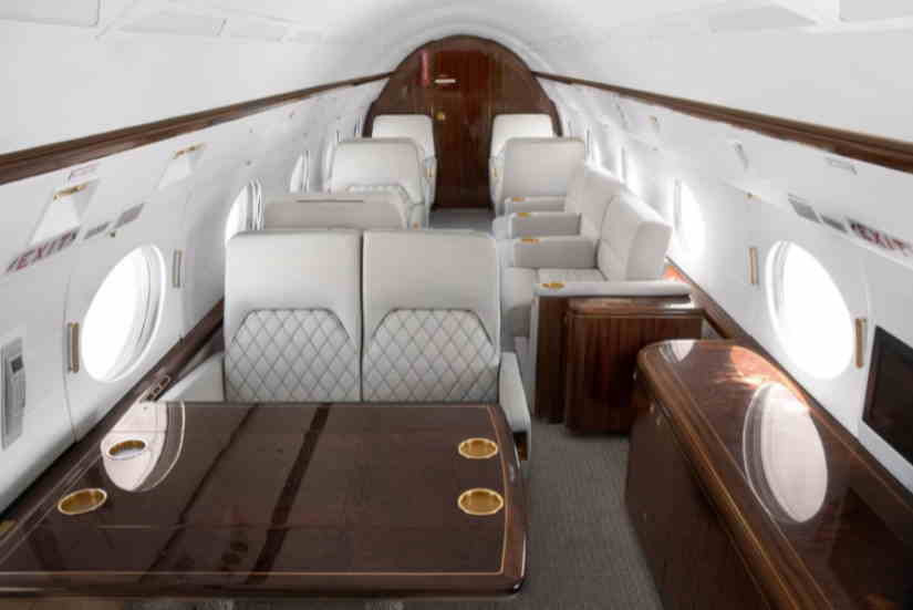 Gulfstream II cabin