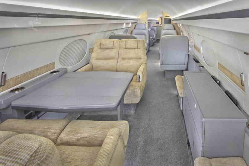 Gulfstream IISP cabin