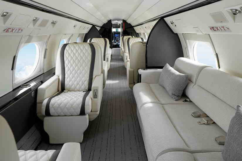 Gulfstream IVSP cabin