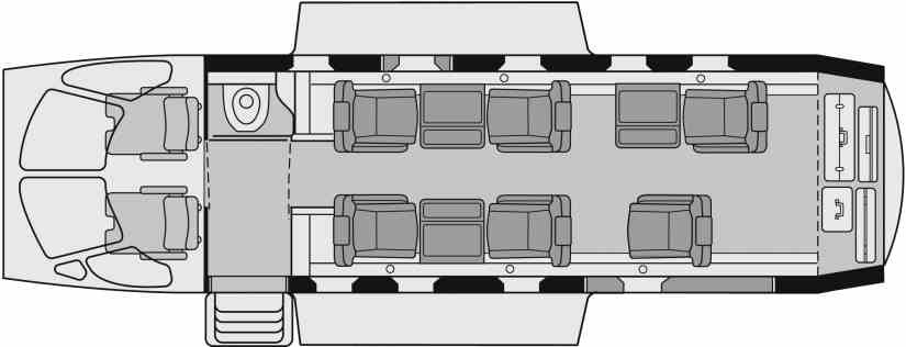 Pilatus PC-12 scheme