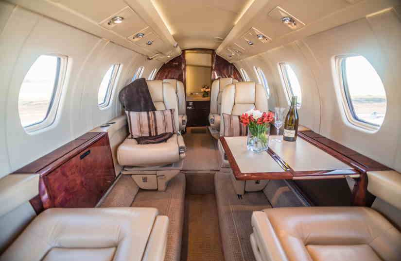 Cessna Citation III cabin