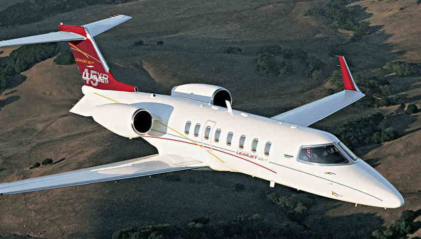 Learjet 45 XR aircraft